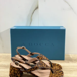 A.bocca Sandalo donna in Vero Cavallino luxury A.bocca woman shoe 38