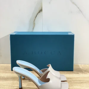 A.bocca Sandalo donna in Pelle Perla luxury A.bocca woman Icon Slipper 39