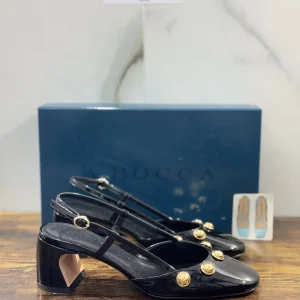 A.bocca Sling Back Nera Con Tacco Icon A.bocca Donna 38