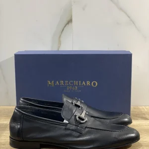 Marechiaro 1962 Mocassino Uomo Pelle Nero Fully Made In Italy 45